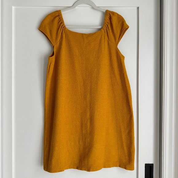Madewell Texture & Thread Cap Sleeve Dress - Picture 2 of 5